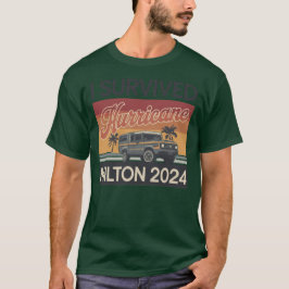 I Hurricane 生き延び Milton Florida 2024年10月 Tシャツ