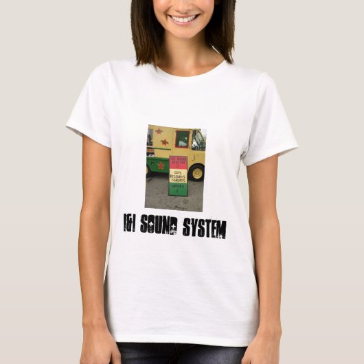 i&iのサウンド・システム熱いgalのTシャツ Tシャツ (正面)
