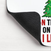 I Identify As A Christmas Tree Lit On The Outside マウスパッド (コーナー)