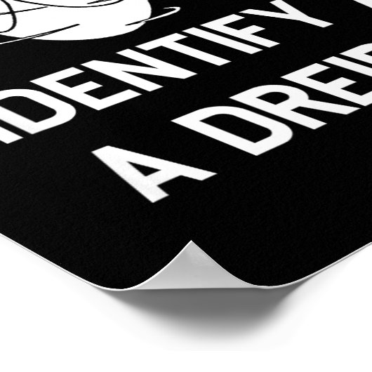 I Identify As A Dreidel Funny Hanukkah Gelt Menora ポスター (角)