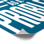 I Identify As A Problem Funny Sarcastic Saying Hum ポスター (角)