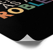 I Identify As A Problem - Sarcastic Funny Quote  ポスター (角)