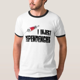 I inject dependencies tシャツ