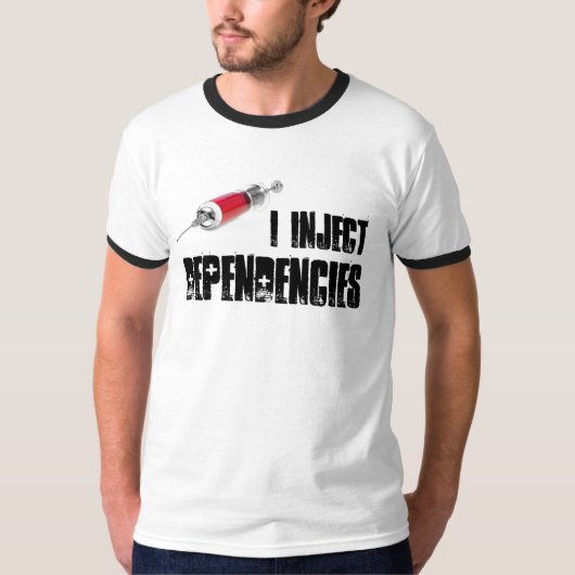 I inject dependencies tシャツ (正面)