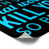 I Inject Myself With Stuff Fun Diabetes Awareness ポスター (角)