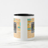 I izない猫。 Izサラダ マグカップ (中央)