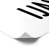 I Jam What I Jam Funny Music Food Pun  ポスター (角)