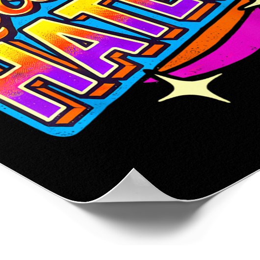 I Just Can't Tee Co. Funny Locally Hated Uni-youth ポスター (角)