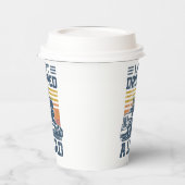 I Just Dropped A Load Gifts Funny Trucker Driver 紙コップ (左)