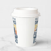 I Just Dropped A Load Gifts Funny Trucker Driver 紙コップ (右)