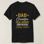 I Just Keep Getting Better Dad Grandpa Great Grand Tシャツ<br><div class="desc">Funny Saying Father's Day Dad Funny Dad Son Daughter Dad Gifts From Son Grandpa Birthday Proud Dad Father Happy Dad Fathers Day Presents For Dad Quotes Best Dad Dad Clothes Family Tee T-Shirts Clothes Outfits Apparel Costume Great Saying For Men Women Girls Guy</div>