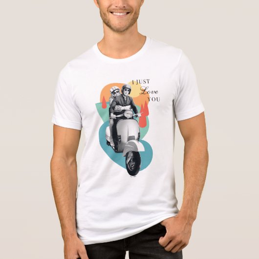 "I Just Love You" Tanya & Greg - The White Lotus トライブレンドＴシャツ (正面)