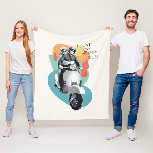 "I Just Love You" Tanya & Greg - The White Lotus フリースブランケット (インサイチュ)