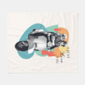 "I Just Love You" Tanya & Greg - The White Lotus フリースブランケット (正面(横))