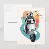 "I Just Love You" Tanya & Greg - The White Lotus ポストカード (正面/裏面)