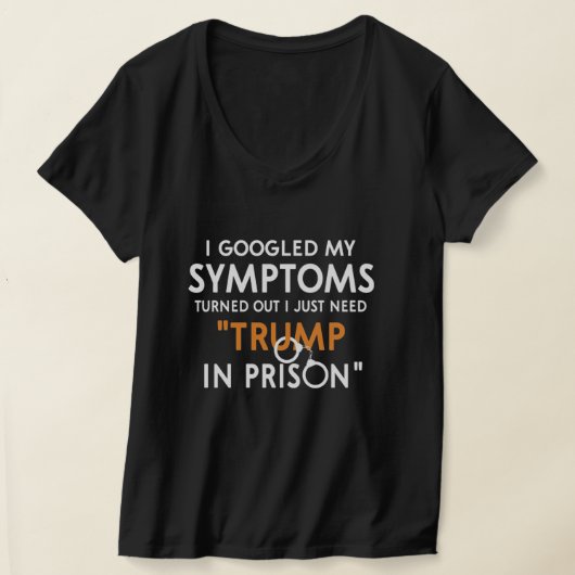 i just need trump in prison tシャツ (レイダウン)