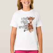 i just really Giraffe ok Tシャツ (正面)