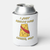 I Just Really Like Cheese, OK? Cheese Lover 缶クーラー (缶正面)