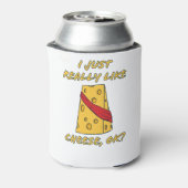 I Just Really Like Cheese, OK? Cheese Lover 缶クーラー (缶裏面)
