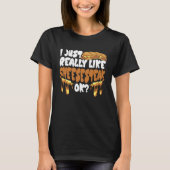 I just really like Cheesesteak ok Tシャツ (正面)