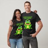 I Just Really Like Frogs ok  Saying Frog Pond Tシャツ (ユニセックス)