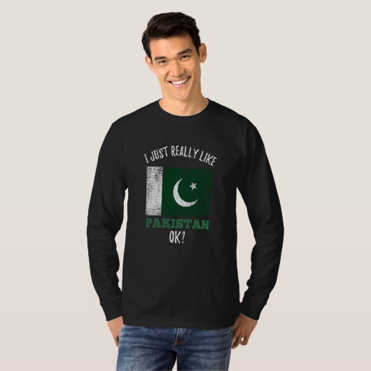 I Just Really Like Pakistan Tシャツ (正面フル)