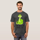 I Just Really Like Snakes Ok Cute Snake Gift Tシャツ (正面フル)