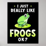 I Just Really Likes Frogs ポスター<br><div class="desc">I Just Really Likes Frogs</div>