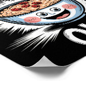 I Just Really Love Oatmeal Funny Cereal Breakfast ポスター (角)