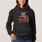 I Just Want Absolutely All The Bacon BACKPRINT Bac パーカ (正面)