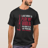 I Just Want To Play My Violin Tシャツ (正面)