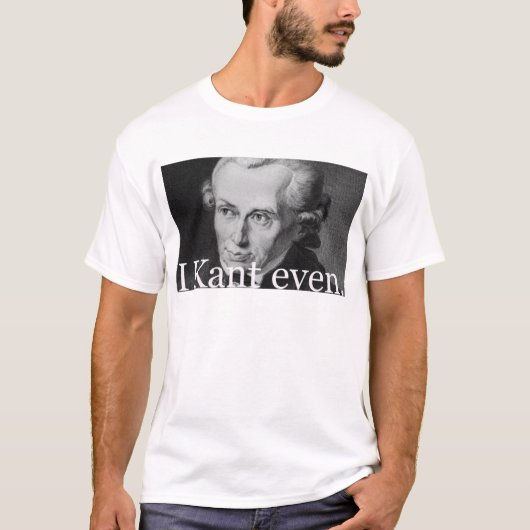 I Kant Tシャツ (正面)