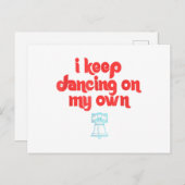 I Keep Dancing on My Own Philly Philadelphia  シーズンポストカード (正面/裏面)