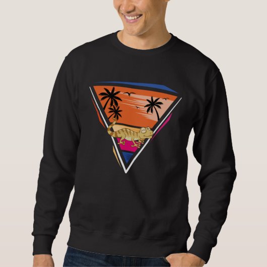 I Keep Reptiles Because Dinosaurs Are Extinct 4 スウェットシャツ (正面)