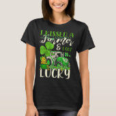 I Kissed A Farmer & I Got Lucky Saint Patrick s Da Tシャツ (正面)