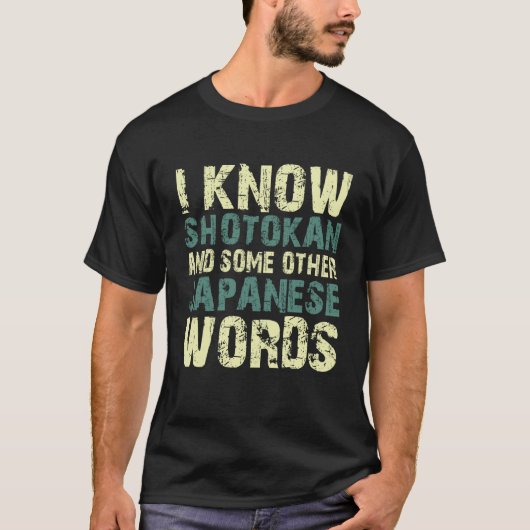 I know shotokan and some other Japanese words quot Tシャツ (正面)