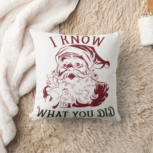 I know what You did Vintage Chistmas クッション (ブランケット)