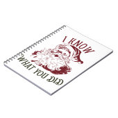 I know what You did Vintage Chistmas ノートブック (左側)