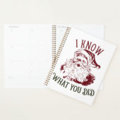 I know what You did Vintage Chistmas プランナー手帳 (ディスプレー)