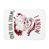 I know what You did Vintage Chistmas マグネット (横)