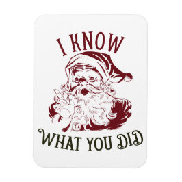 I know what You did Vintage Chistmas マグネット