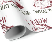I know what You did Vintage Chistmas ラッピングペーパー (ロールコーナー)