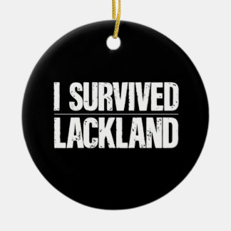 I Lackland AFB生き延び基本軍隊トレーニング セラミックオーナメント