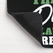 I Launch Dreams Funny Disc Golf Quote  マウスパッド (コーナー)