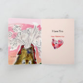 I Lava You Volutionバレンタインカード シーズンカード (内部)