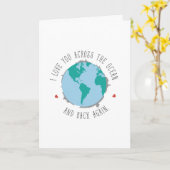 I Lave You Acrove the Deployment Card(海 – 導入カード) カード (黄色い花)