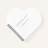 I Lave You Notebook ノートブック (正面)