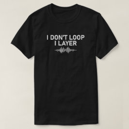 I Layer ミニマル Music V2をループしない Tシャツ