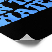 I Left It In The Water Christian Baptism Quote  ポスター (角)