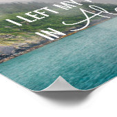 I Left My Heart -Alaska Coastal Landscape | Poster ポスター (角)